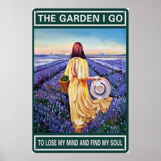 私が行く庭 ポスター (正面)