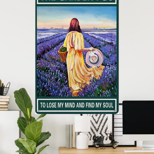 私が行く庭 ポスター (ホームオフィス)