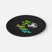 私が行っているのはスピンフィジェット編集ボックス ペーパープレート (アングル)