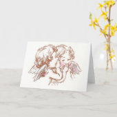 「私が見たものが…」 カード (黄色い花)