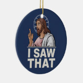 私が見たイエス セラミックオーナメント (右)