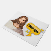 私が見たイエス ドアマット (アングル)