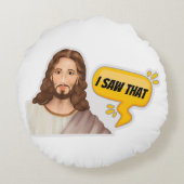 私が見たイエス ラウンドクッション (裏面)