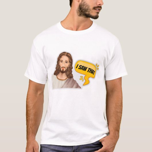 私が見たイエス Tシャツ (正面)