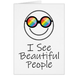 私が見る美しい人レインボーレンズプライド月