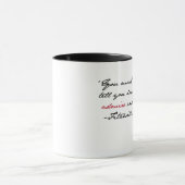 "私が言うことを許可しなければなりません…" Darcy Quote氏 マグカップ (中央)