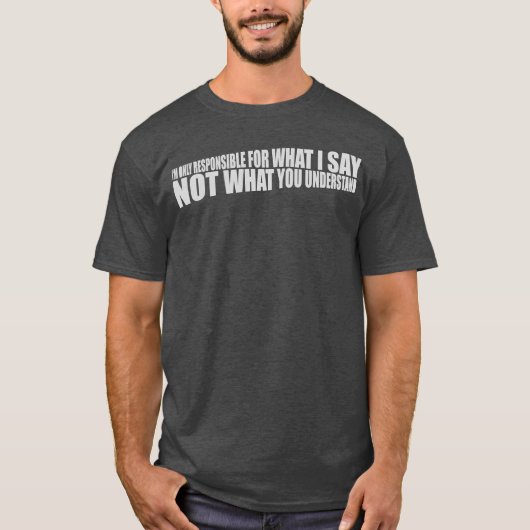 私が言う引用家族 Tシャツ (正面)