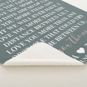 私が言う時は私はあなたの記念日のgif結婚を愛している シェルパブランケット (3/4)