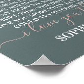 私が言う時は私はあなたの記念日のgif結婚を愛している ポスター (角)