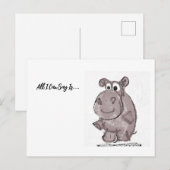 私が言えるのは ポストカード (正面/裏面)