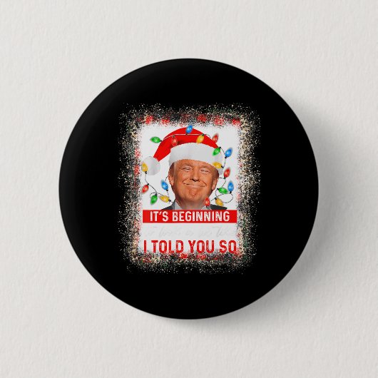 私が言ったように見え始めそうトランプX 缶バッジ (正面)