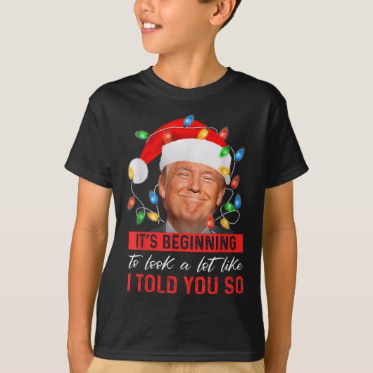私が言ったように見え始めた Tシャツ (正面)