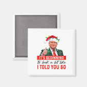 私が言ったように見え始めている マグネット (正面/裏面)