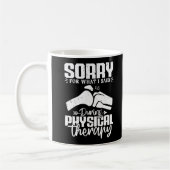 私が言ったフィジカルセラピー回復を謝る コーヒーマグカップ (左)