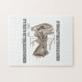 私が言っていることを聞くことができなければ(耳の解剖学) ジグソーパズル (横)