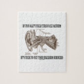 私が言っていることを聞くことができなければ(耳の解剖学) ジグソーパズル (縦)