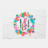 私が言得った所に全て忘れまとめた キッチンタオル (横)