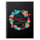 私が言得った所に全て忘れまとめた ノートブック (正面)