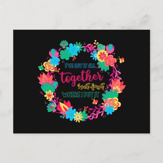 私が言得った所に全て忘れまとめた ポストカード (正面)