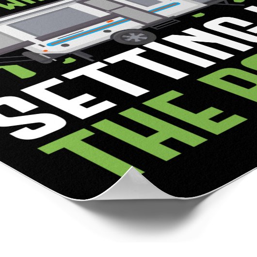 私が設定している間に言ったことをキャンピングごめんなさい ポスター (角)