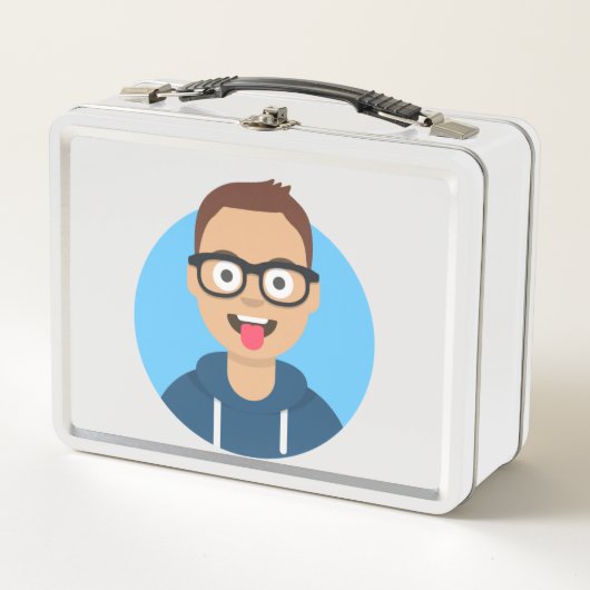 私が許可箱に メタルランチボックス (正面)