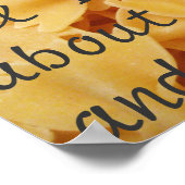 私が話し気にているのは、パスタと4人が好き ポスター (角)