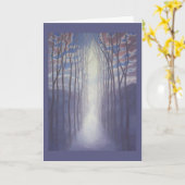 私が認める静かな場所 カード (黄色い花)