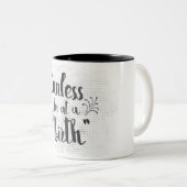 私が誕生に-助産婦かdoulaのマグなければ ツートーンマグカップ (正面右)