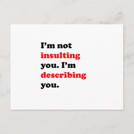 私が説明している ポストカード (正面)