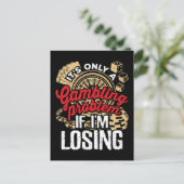 私が負けているのは賭博もしの問題にすぎない ポストカード (スタンド正面)