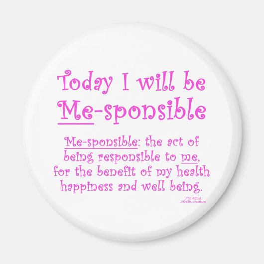 私が負担する マグネット (正面)