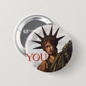 私が買死ぬことを防ぐ自由の絆 缶バッジ (正面&裏面)