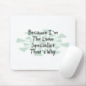 私が貸付け金の専門家であるので マウスパッド (マウス)