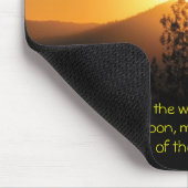 私が賞賛する疑問に思と...Gahndi マウスパッド (コーナー)