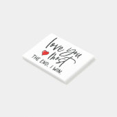 私が贈り物を受け取ったあなたを最愛 ポストイット (アングル)