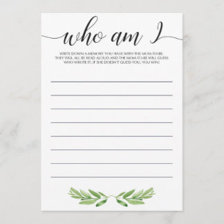 私が赤ちゃんシャワーのゲームは男女兼用誰か