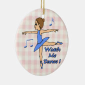 私が踊るのを見て下さい セラミックオーナメント (右)