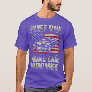 私が車のためのアメリカ国旗を約束するもう1台の車 Tシャツ