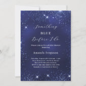 私が輝きの前に青いもの ブライダルシャワー 招待状 (正面)