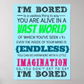 私が退屈だなんて言い切れない ポスター (正面)