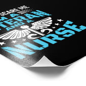 私が退役軍人でナース フォトプリント            (角)