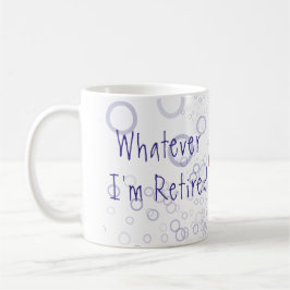 私が退職したでお洒落な魚のアートワークであるものは何でも コーヒーマグカップ