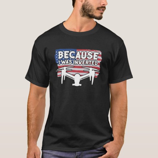 私が逆になったからだ Tシャツ (正面)