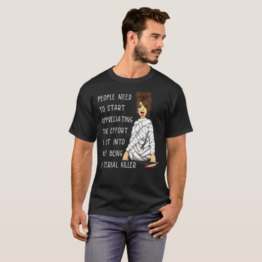 私が連載にならずに注いだ努力は厄介だ Tシャツ (正面フル)