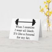 私が運動する時、おもしろいな引用文 カード (黄色い花)