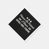 私が過敏性腸症候群の患者さんになって下さい スタンダードカクテルナプキン (角)