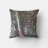 「私が道だ」自然装飾用クッション クッション (裏面)