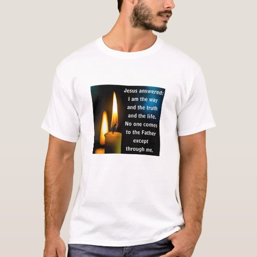 私が道だ Tシャツ (正面)