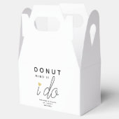 私が金心結婚式を行う場合は心にドーナツ フェイバーボックス (オープン)