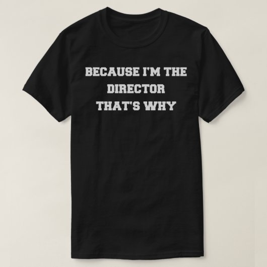 私が院長だから Tシャツ (デザイン正面)